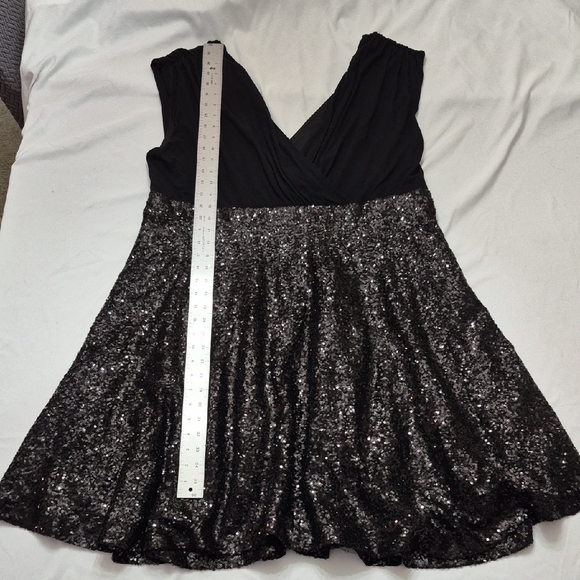 Torrid Black Sequin Dress - Picture 4 of 6